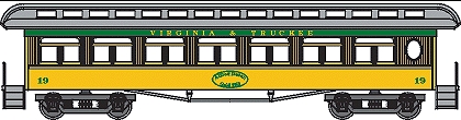 Virginia & Truckee - Overland - (VT) Sleeper - MDC 88167